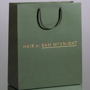 Large Green Carrier Bag 12st.