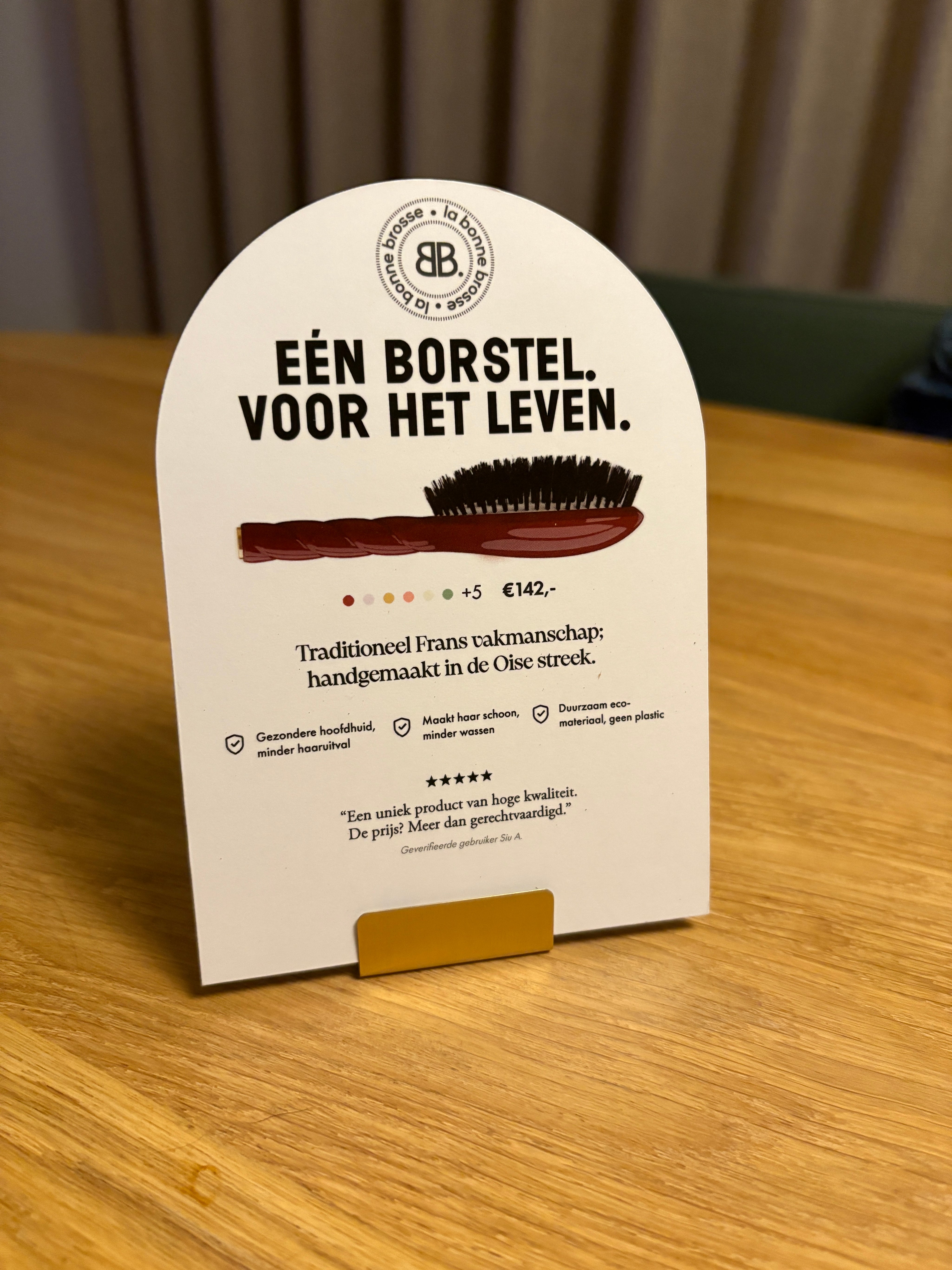 Messing kaarthouder