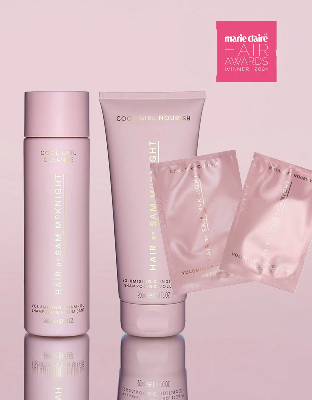 3 x Cool Girl Volume set + sachets